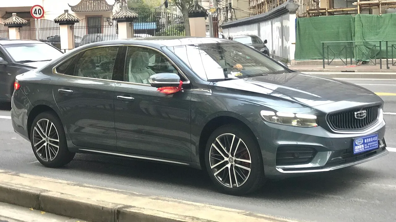 Geely Preface in der Seitenansicht